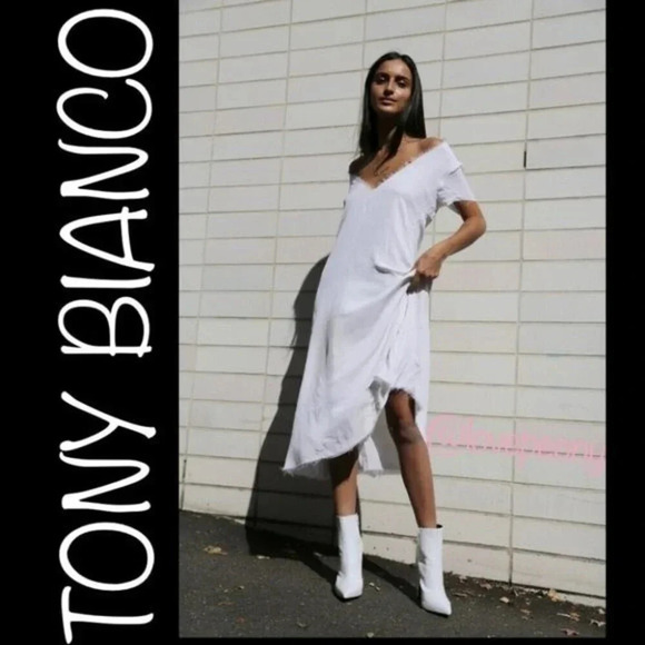 Tony Bianco Freddie Bootie in White Capretto - Picture 4 of 16